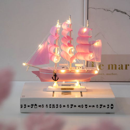 木质帆船模型一帆风顺装饰工艺品酒柜摆件教师节礼物男生日礼物女